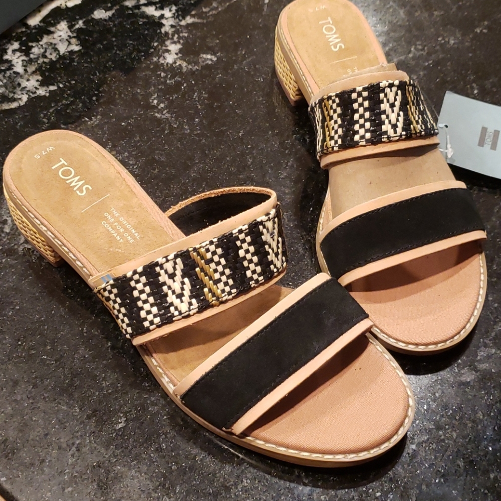 TOMS Mariposa Slide Sandal NWT